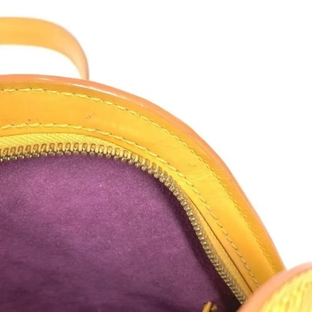 LOUIS VUITTON M52289 Epi Lussac Shoulder Bag Tote Bag Epi Leather Tassiri Yellow